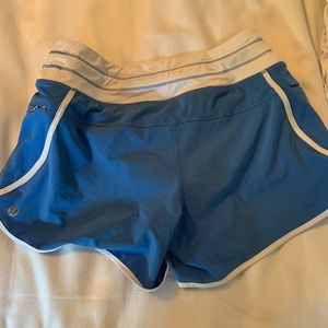 Lululemon blue shorts